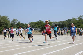 第４回花北地区大運動会のようす