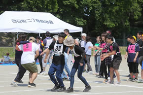 第４回花北地区大運動会のようす