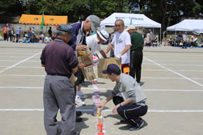 第４回花北地区大運動会のようす