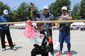 第４回花北地区大運動会のようす