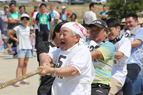 第４回花北地区大運動会のようす