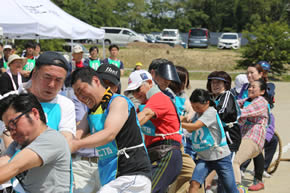 第４回花北地区大運動会のようす