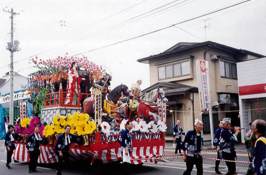 2001年の風流山車