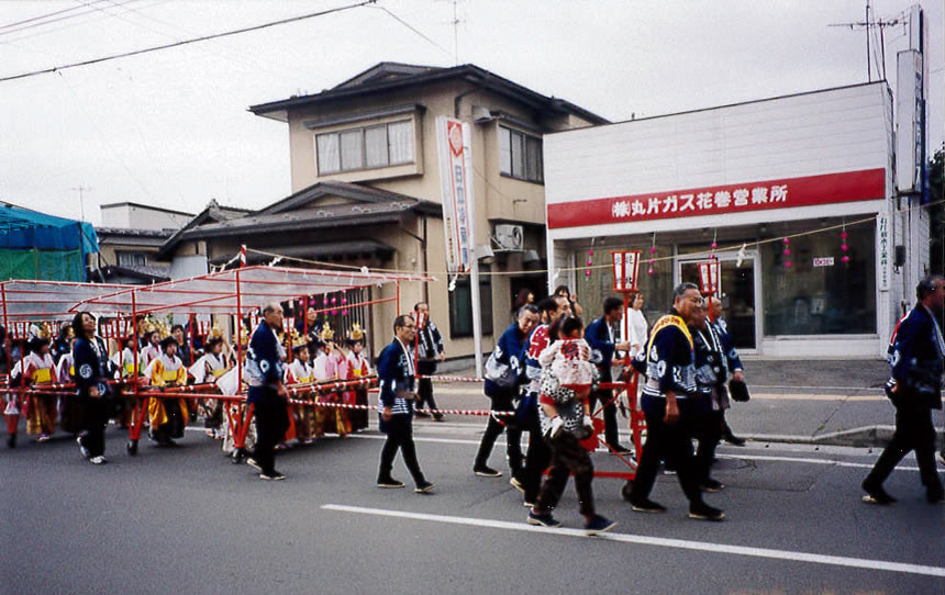 2001年の風流山車