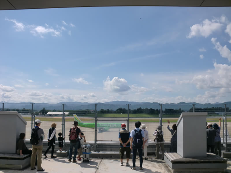 みてふれて もっと花巻楽しむ講座～銀河きくらげと花巻空港〜のようす