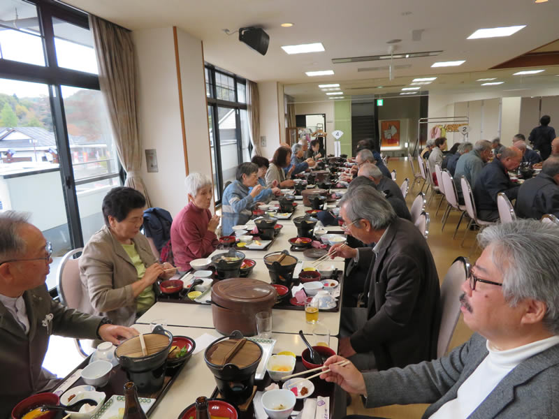 先進地視察研修のようす