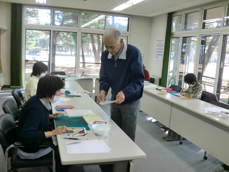 切り絵教室（冬）