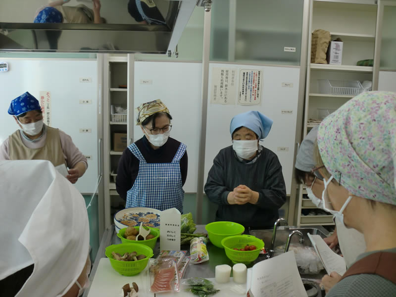 健康料理教室～おいしく・たのしく・うす味で〜