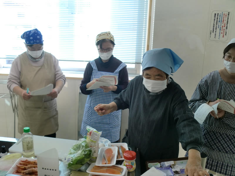 健康料理教室～おいしく・たのしく・うす味で〜