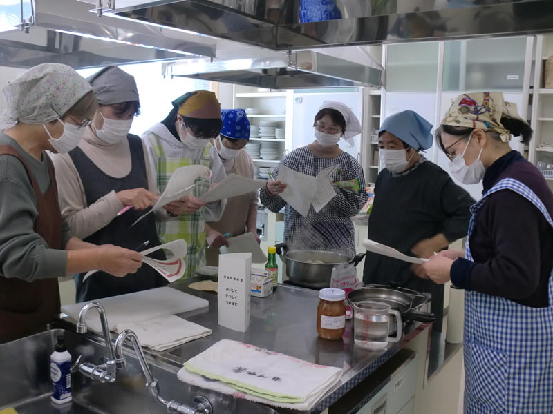 健康料理教室～おいしく・たのしく・うす味で〜