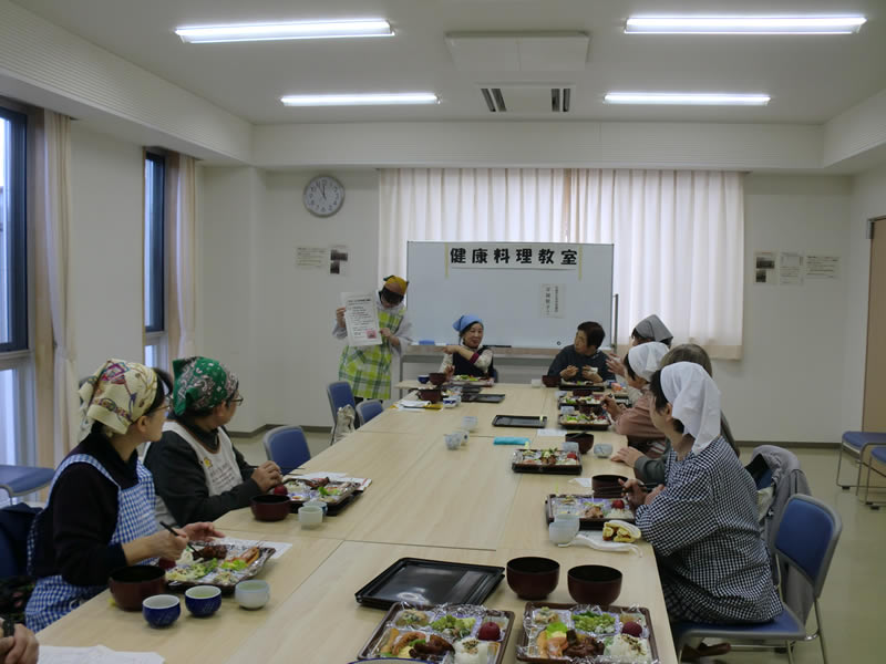 健康料理教室～おいしく・たのしく・うす味で〜