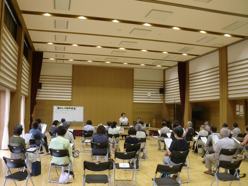 懐かしの歌声教室第2回