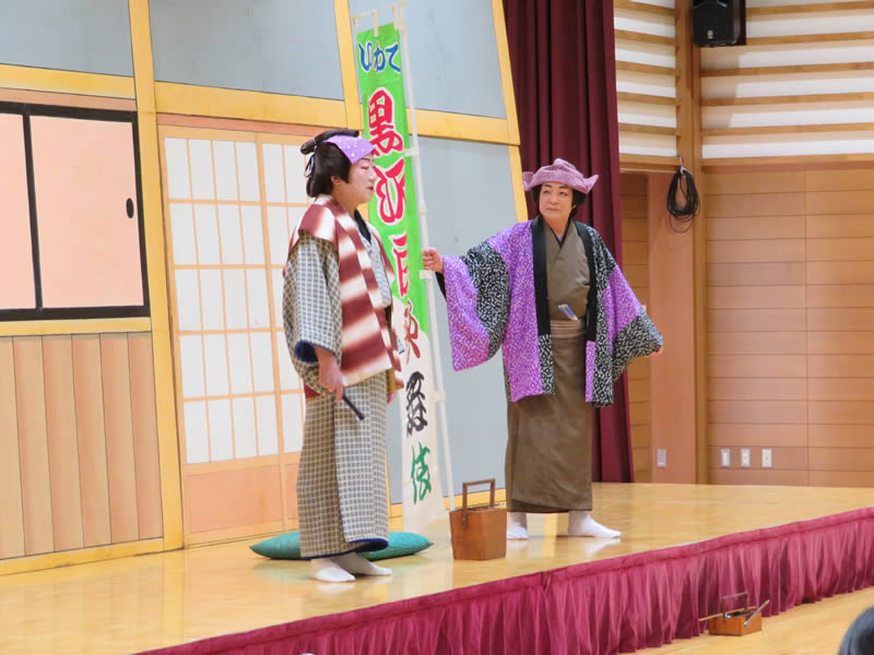 黒沢尻歌舞伎 花北公演のようす