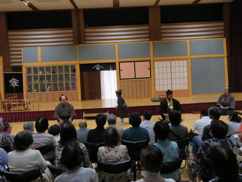 黒沢尻歌舞伎 花北公演のようす