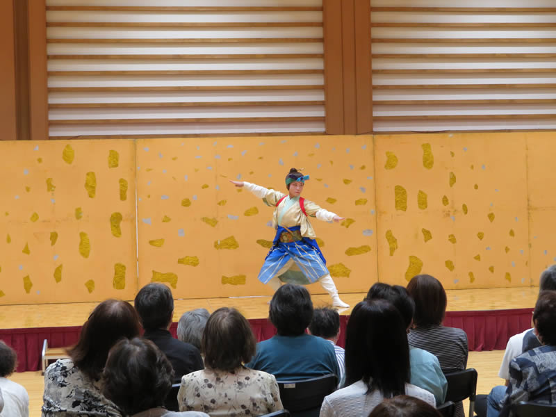 黒沢尻歌舞伎 花北公演のようす