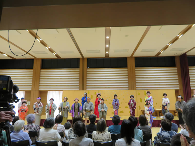 黒沢尻歌舞伎 花北公演のようす