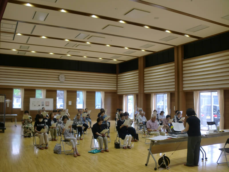 懐かしの歌声教室第3回
