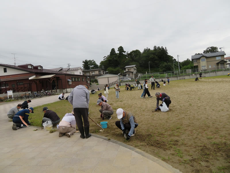 愛宕公園草取り第2回