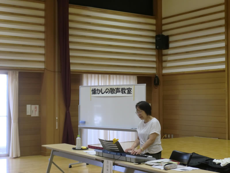懐かしの歌声教室第4回