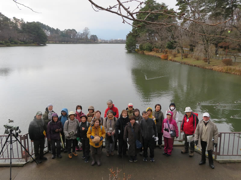 冬の自然観察会～高松公園と野鳥のお話～
