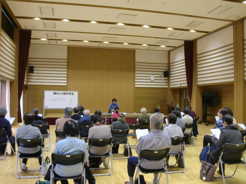 懐かしの歌声教室第6回