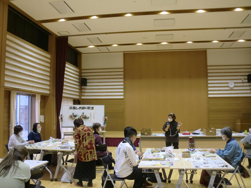 洋風しめ飾り教室